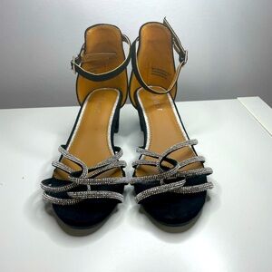 Nine West Black Shoes for Girls size 2 1/2